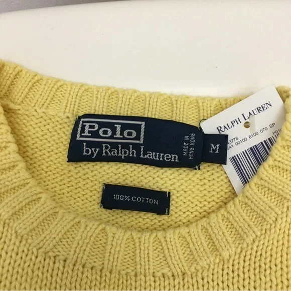 NEW Polo by Ralph Lauren Mens Crewneck Sweater M - Picture 3 of 3
